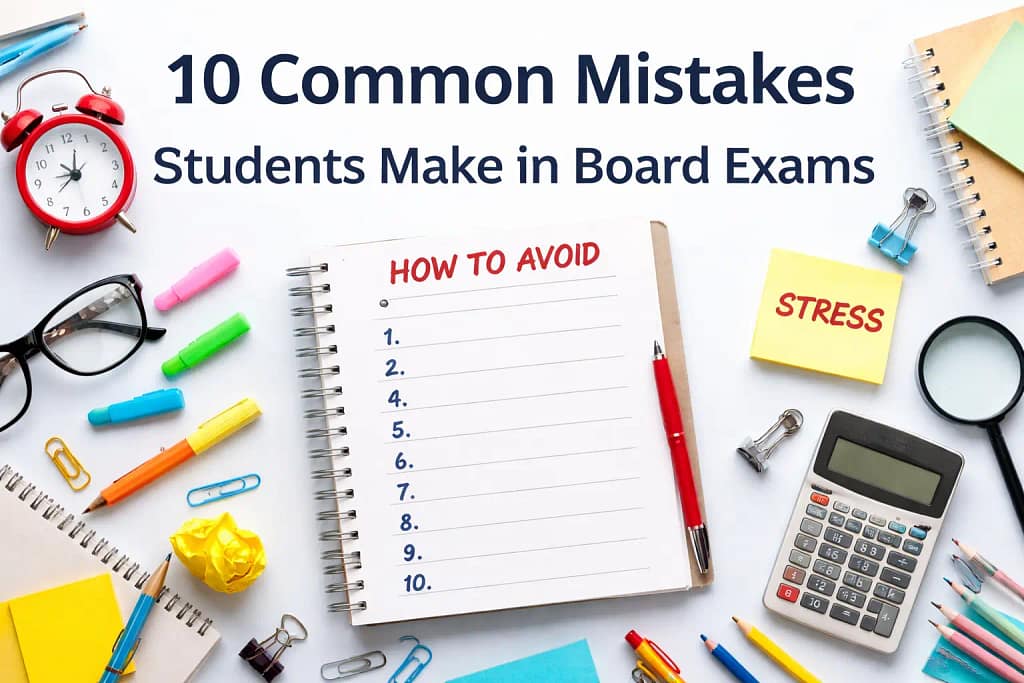 10 Common Mistake Students make in Board Exams